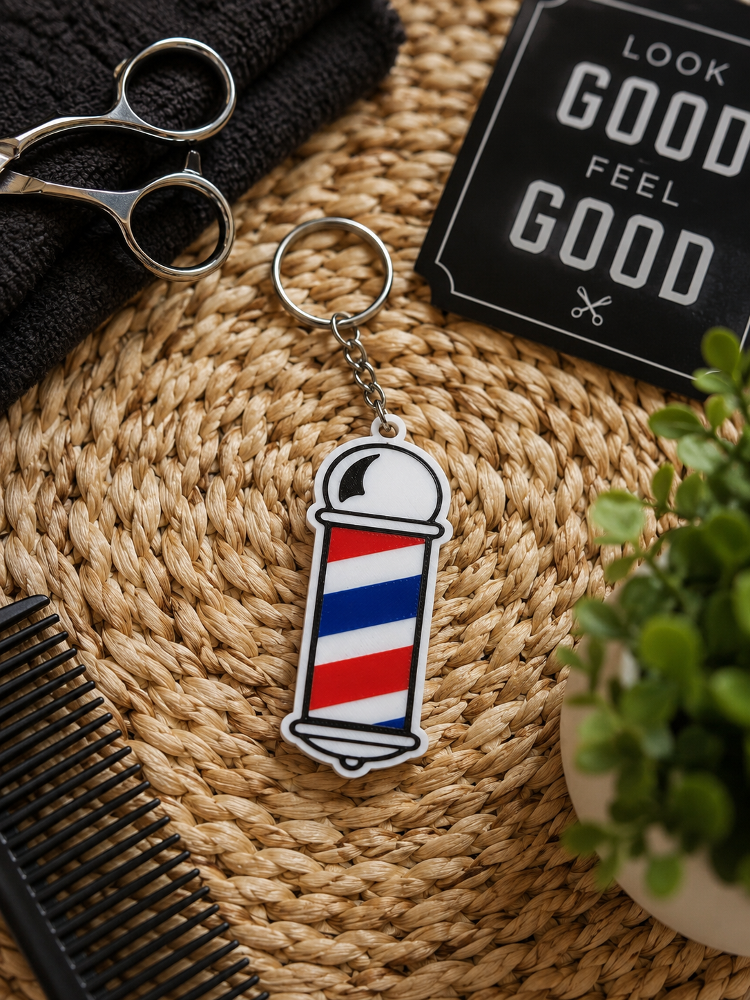 Barber Pole NFC Tag