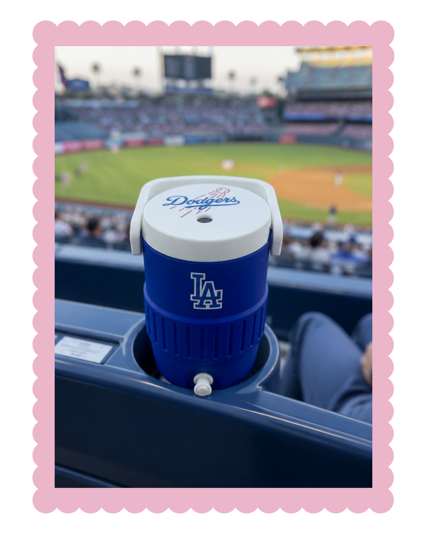 ⚾ Dodgers Mini Cooler Tumbler with Matching Straw