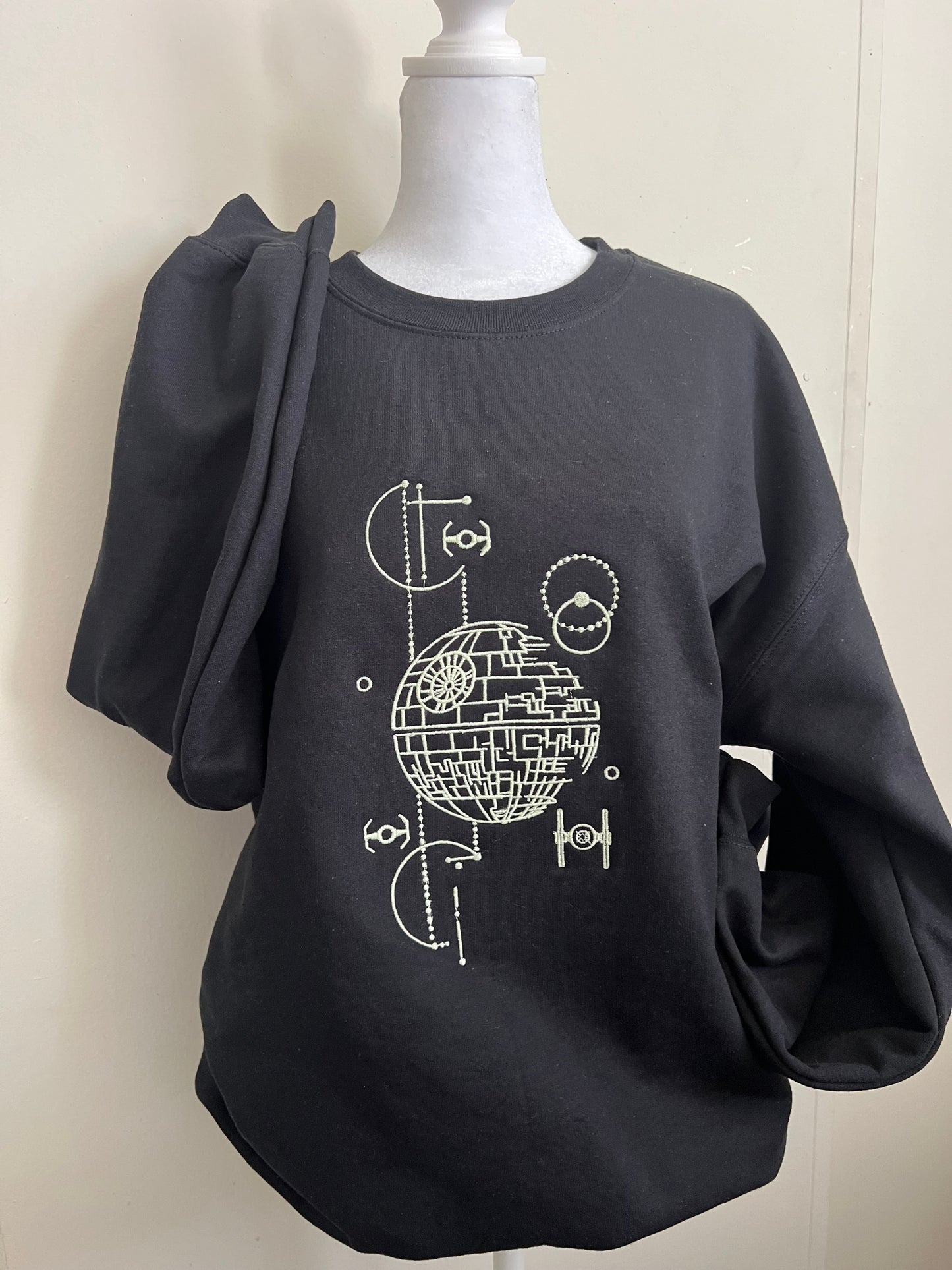 Death Star Glow in the Dark Sweater