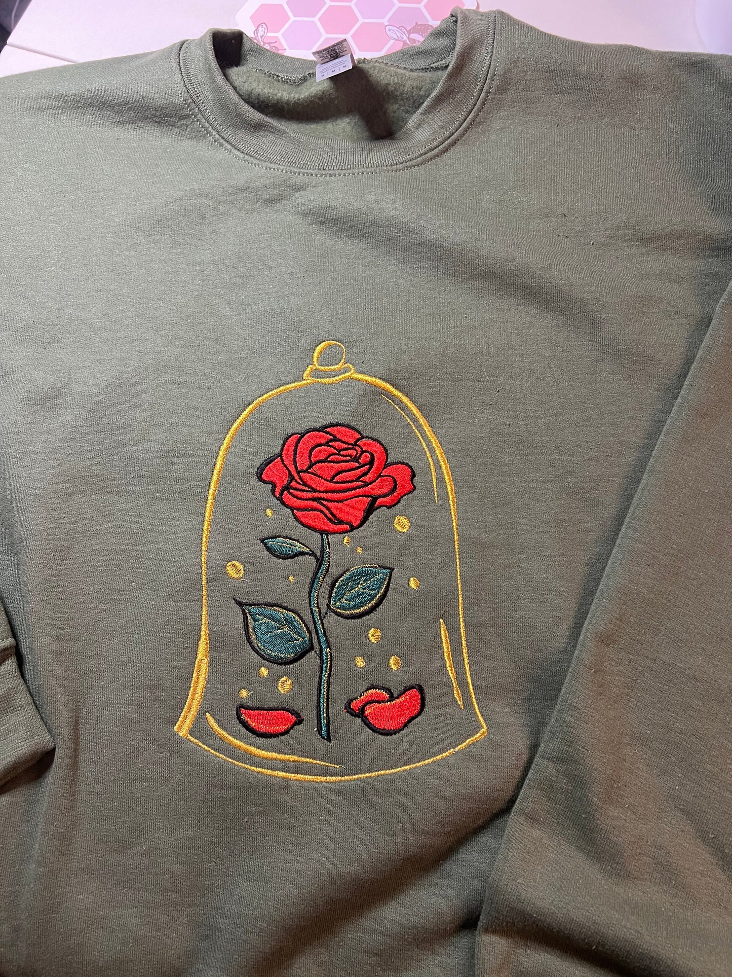 Belle’s Rose Sweater