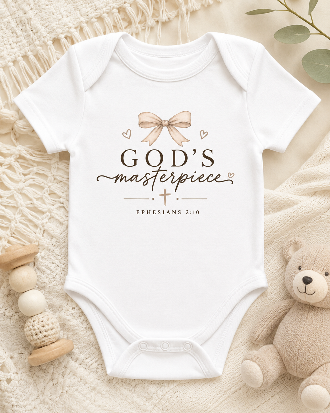 God's Masterpiece Onesie