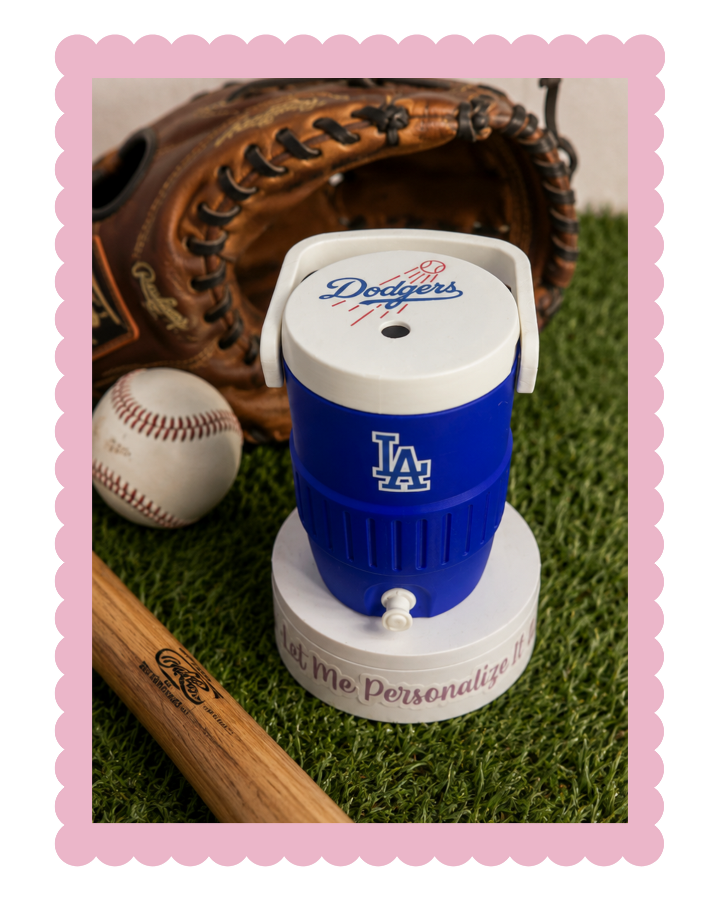 ⚾ Dodgers Mini Cooler Tumbler with Matching Straw