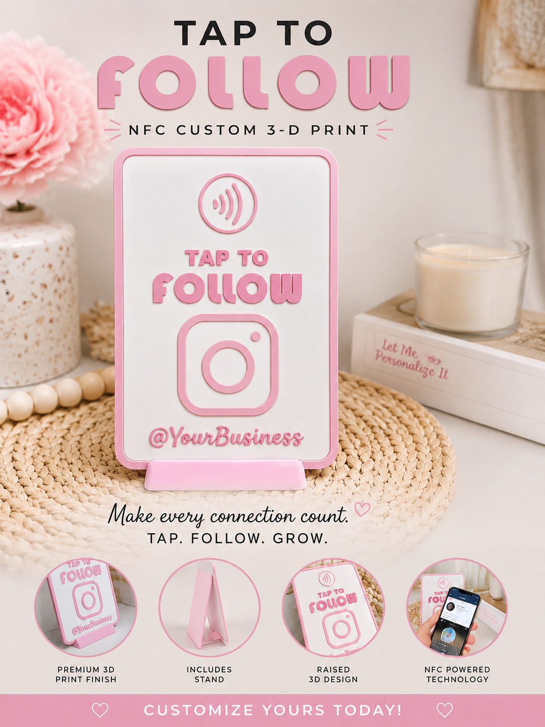 NFC Tap to Follow Plate